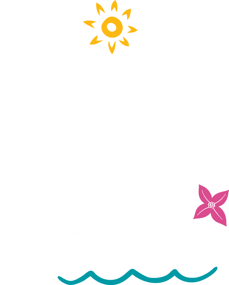Fraser Coast Tours Stacked Logo White